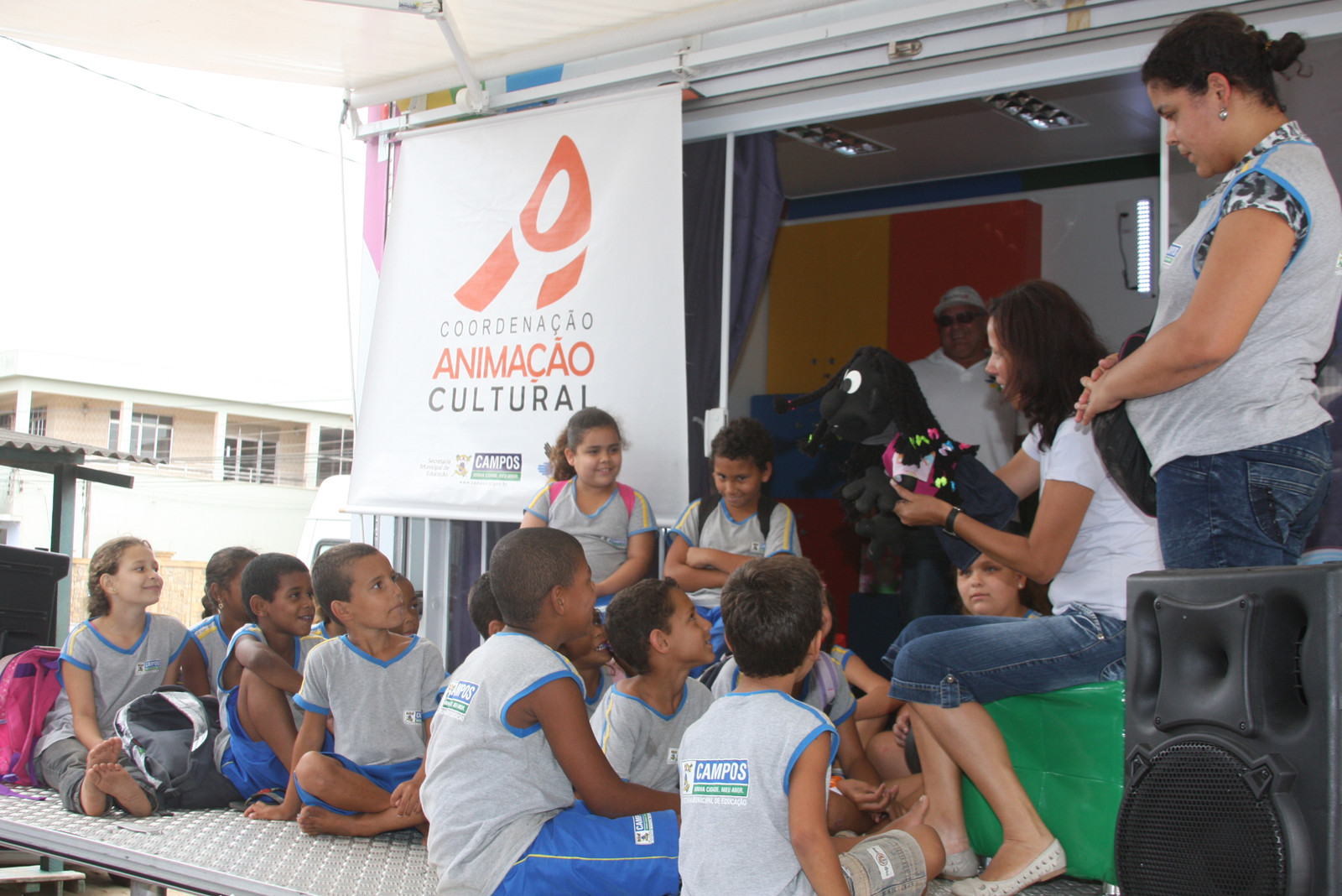 A Secretaria Municipal de Educação (Smec) abre nesta quarta-feira (11), sua programação no Verão da Família, na praia Farol de São Tomé (Foto: Gerson Gomes)