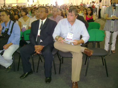 O secretário de Desenvolvimento e Petróleo, Eraldo Bacelar, esteve presente no evento (Foto: Divulgação)