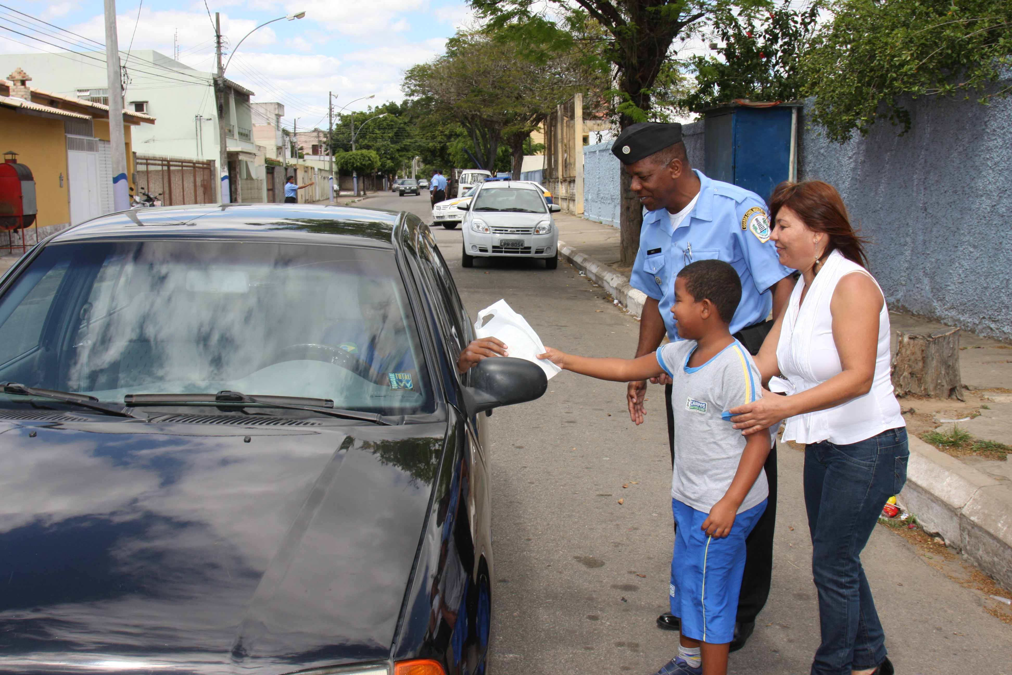 O Programa Ronda Escolar, é desenvolvido dentro do município há quase três anos (Foto: Rogério Azevedo)