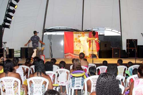 As peças serão encenadas na Tenda Cultural (Foto: Check)