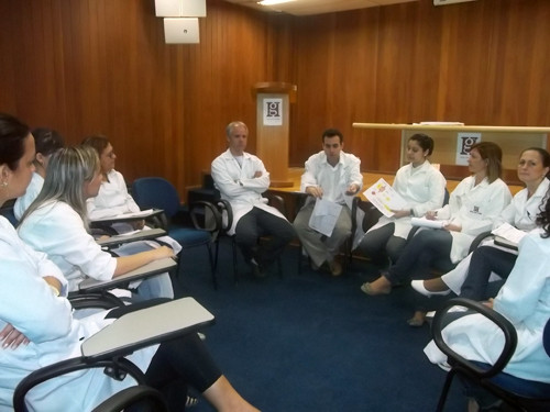 Durante esta semana, está sendo realizado no auditório multimídia do Hospital Geral de Guarus (HGG), um treinamento sobre acidentes biológicos, protocolo e fluxo de acompanhamento, aberto aos funcionários e, principalmente, enfermeiros (Foto: Divulgação)