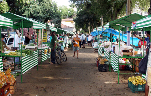 A Feira da Roça na Praça da República será realizada todas às terças e sextas-feiras, das 6h30 às 12h (Foto: Roberto Joia)