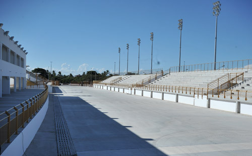 Este será o primeiro Carnaval de Campos, realizado no Centro de Eventos Populares Osório Peixoto (Cepop) (Foto: Rogério Azevedo)