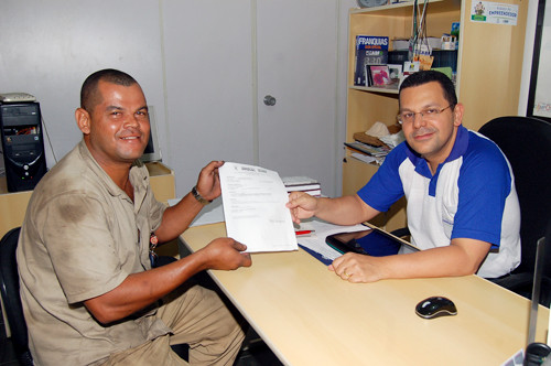 Luís Maurício é um dos 7.000 empreendedores formalizados pelo Espaço do Empreendedor (Foto: Check)