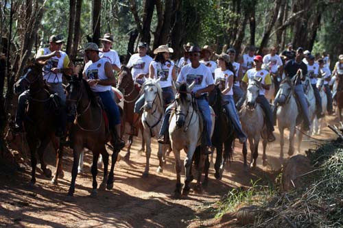 A localidade de Rio Preto estará movimentada no próximo dia 3, com a 11ª Forrolgada da Pousada Olho DÁgua, que reunirá cavaleiros de distritos de Campos e de cidades vizinhas (Foto: Divulgação)