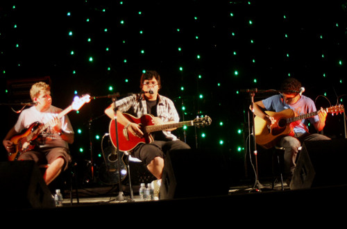 O evento teve participação de várias bandas locais (Foto: Antônio Leudo)