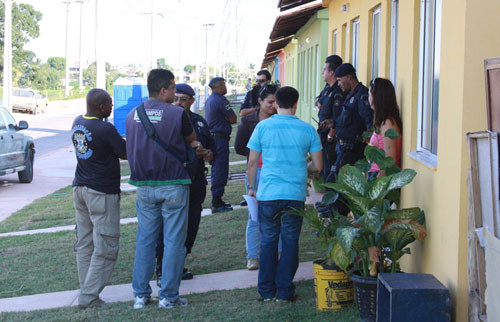 O setor de supervisão de denúncias do Programa Morar Feliz, retomou essa semana duas casas de famílias que cometeram crimes (Foto: Rodolfo Lins)