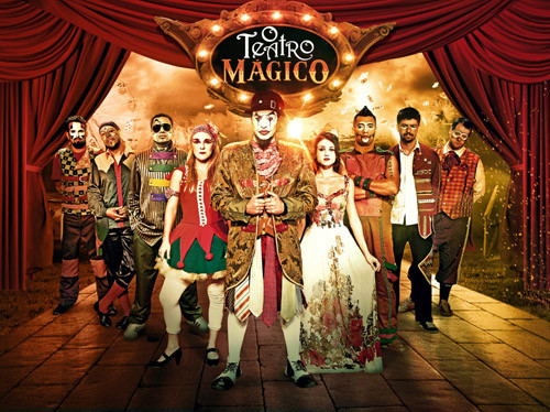 O tão esperado show da banda O Teatro Mágico, acontece nesta sexta-feira (15), às 21h, no Teatro Municipal Trianon (Foto: Divulgação)