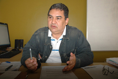 O gerente do Cidac, Ranulfo Vidigal, fala sobre as praças digitais (Foto: Antônio Leudo)