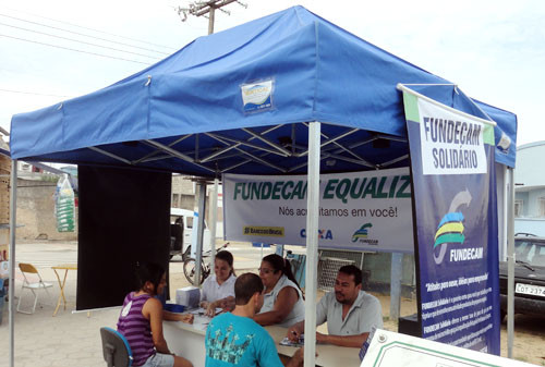 Agentes do Programa de Microcrédito do Fundo de Desenvolvimento de Campos (Fundecam) promovem este mês nos Parques Nova Brasília, Esplanada e Corrientes (Foto: Divulgação)
