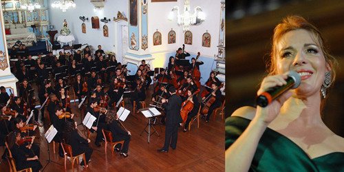 Os jovens da Orquestrando a Vida, irão se apresentar ao lado de Neti Szpilman, conceituada cantora lírica do Theatro Municipal do Rio de Janeiro (Foto: Divulgação)