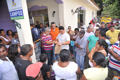 A Coordenadoria de Fiscalização de Posturas realizou nesta terça-feira (31) o sorteio dos vendedores ambulantes que estarão se posicionando na área central da cidade. (Foto: Rogério Azevedo)