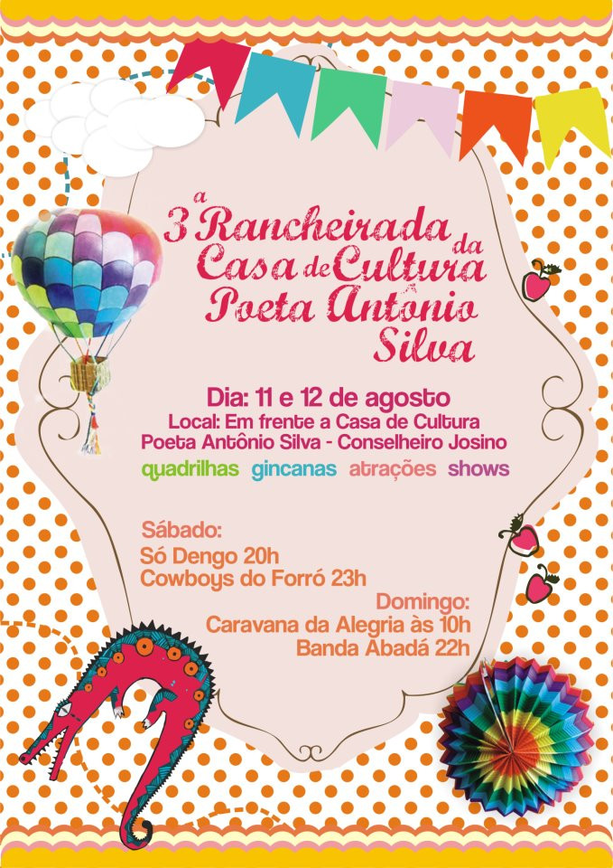 O evento será realizado na Casa de Cultura Poeta Antônio Silva (Foto: Divulgação)