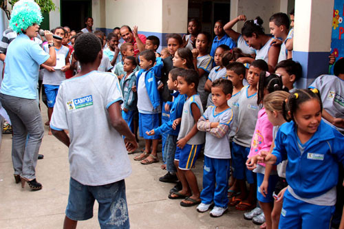 O Biblioteca vai à Escola estará na terça-feira (11) na Escola Municipal Francisco Portela, em Tócos (Foto: Arquivo)