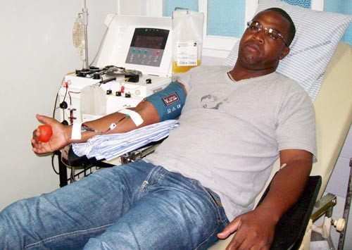O Hemocentro Regional de Campos está comemorando a Semana Municipal do Doador Voluntário de Sangue. A programação teve início no último domingo (25), Dia Nacional do Doador Voluntário de Sangue, e prossegue até a próxima sexta-feira (30). (Foto: Divulgação)