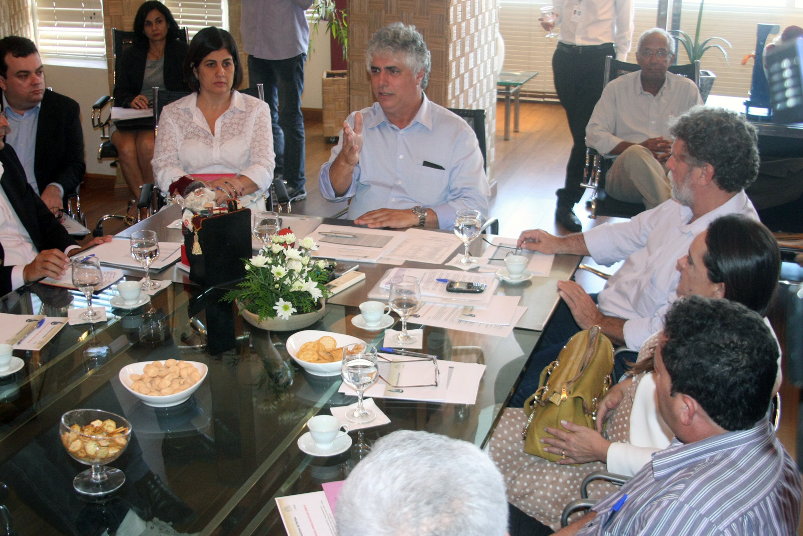 A reunião foi realizada na Prefeitura de Macaé (Foto: Gerson Gomes)