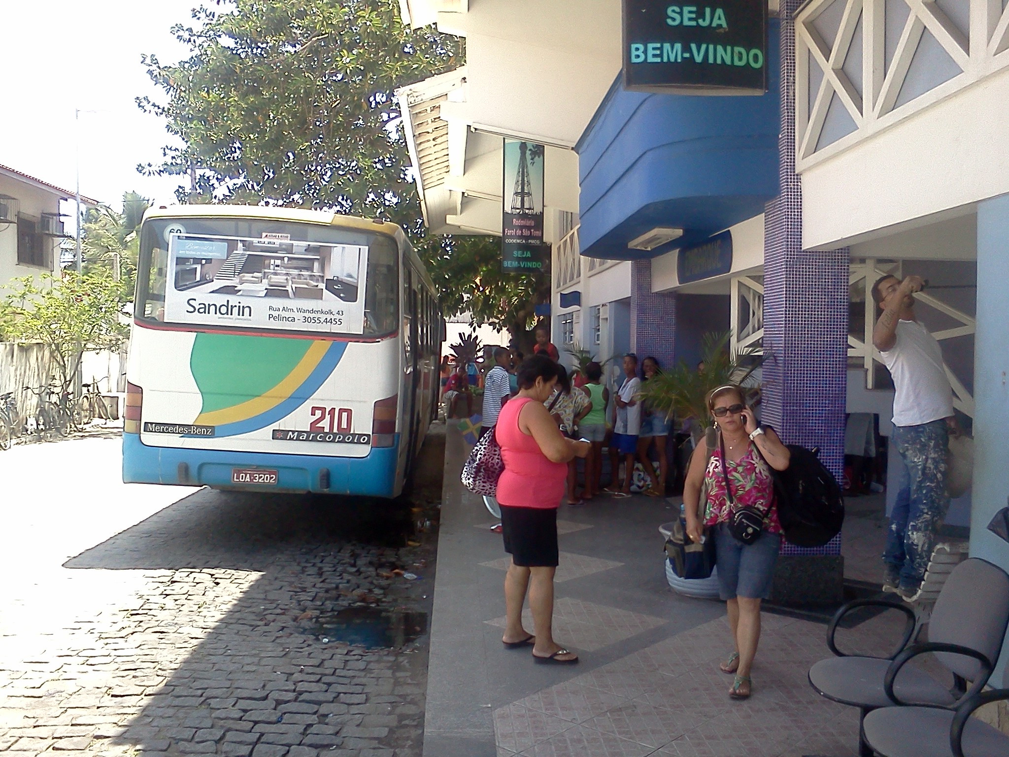 Apesar do grande movimento, quem optou pelos ônibus pode ser transportado com tranquilidade neste final de semana (Foto: Divulgação)