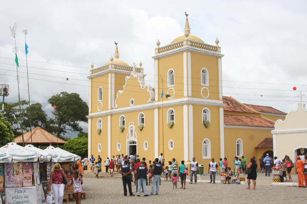 O destino final é a Igreja de Santo Amaro, na Baixada Campista (Foto: Gerson Gomes)