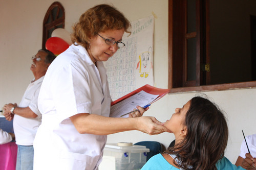 Esta semana, a equipe do programa acompanhou o PAAQ durante ação na comunidade quilombola Dandara dos Palmares (Foto: Gerson Gomes)