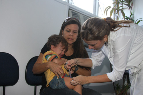 O Centro vacinou, em menos de três meses, mais de 39 mil pessoas contra a Gripe H1N1 (Foto: Check)