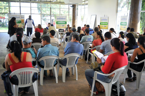 Nesta quarta-feira (23) o Espaço e o Café do Empreendedor voltam a ser realizados no Palácio da Cultura, das 9h às 17h. (Foto: Rogério Azevedo)