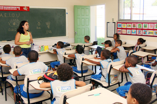 As aulas na rede municipal de ensino de Campos começam nesta segunda-feira (18), quando creches e escolas recebem os alunos para o ano letivo de 2013. (Foto: Secom)