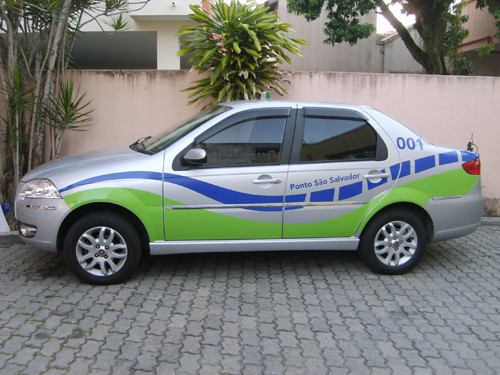 Anualmente os carros que fazem parte da frota de veículos de Campos são vistoriados e devem manter as características exigidas após o cadastro realizado pela Emut. (Foto: Divulgação)