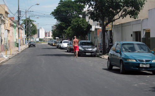 Na Lapa, mais de 10 ruas receberam galerias de águas pluviais (Foto: Secom)