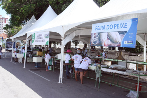 A Secretaria Municipal de Agricultura e Pesca realizará nos dias 27, 28 e 29, a 4º Feira do Peixe, na parte externa do Parque Alzira Vargas (Avenida 28 de Março), das 7h às 12h (Foto: Rogério Azevedo)