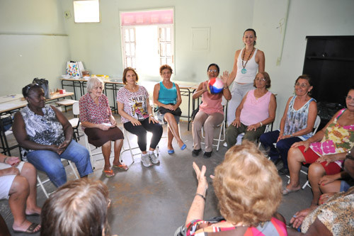 O grupo se reúne todas as quartas no Clube da Terceira Idade. (Foto: Divulgação)