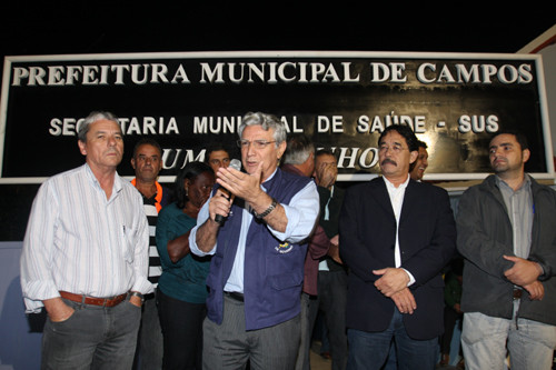 Secretários participaram da solenidade (Foto: César Ferreira)