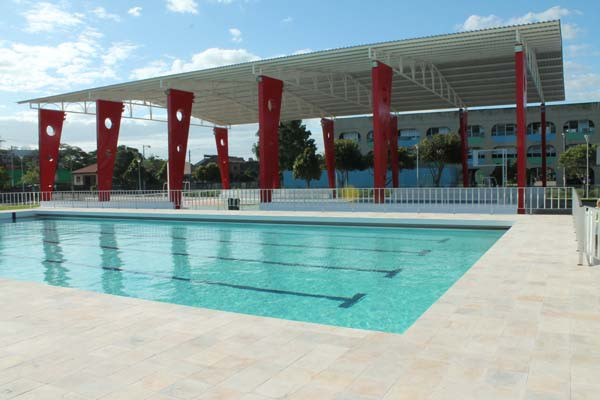 A Prefeitura de Campos inaugura no dia 1º de maio, às 20 horas, a primeira Mini-Vila Olímpica da cidade, localizada no Parque Guarus. O empreendimento terá um Centro de Múltiplo Uso, para atividades e eventos diversos de caráter esportivo, educa (Foto: Secom)