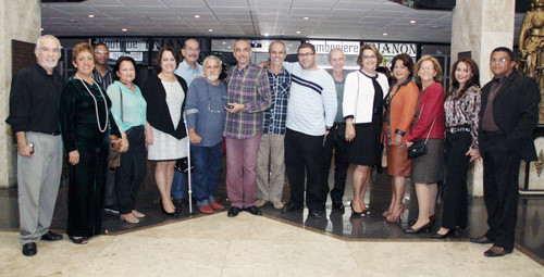 O vernissage contou com a presença dos participantes do projeto, recepcionados pelo presidente da Fundação Trianon, João Vicente Alvarenga (Foto: Secom)