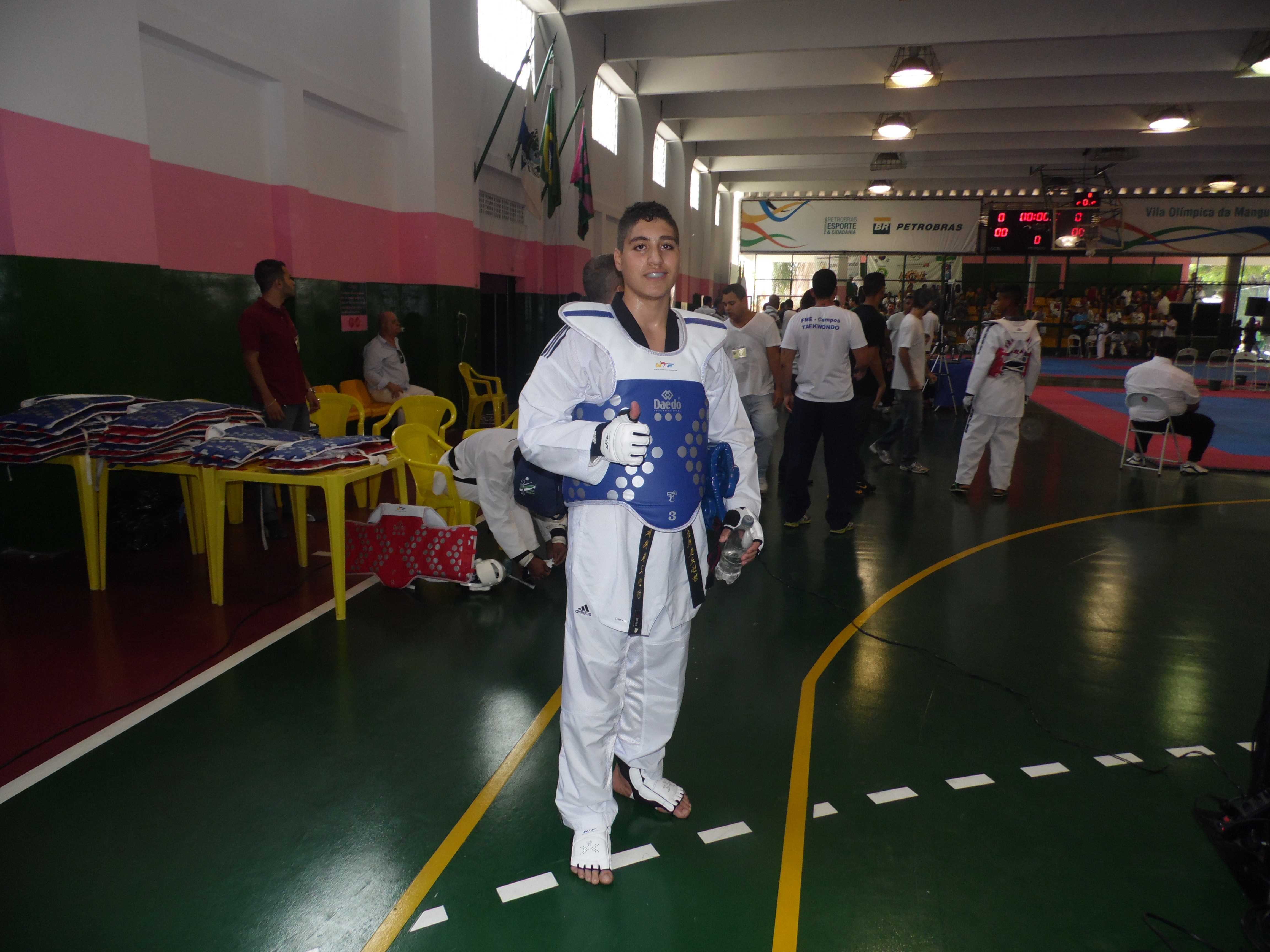 Aliff foi 3º lugar no Brasileiro do ano passado em Goiânia (Foto: Secom)