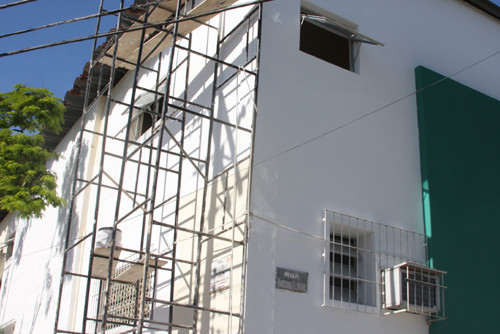 As obras no prédio da Fundação Zumbi dos Palmares estão em fase final de conclusão (Foto: Check)