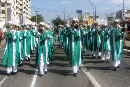 Alunos de três escolas municipais de Campos irão participar neste final de semana (sábado e domingo) do Campeonato de Bandas e Fanfarras (Foto: Secom)