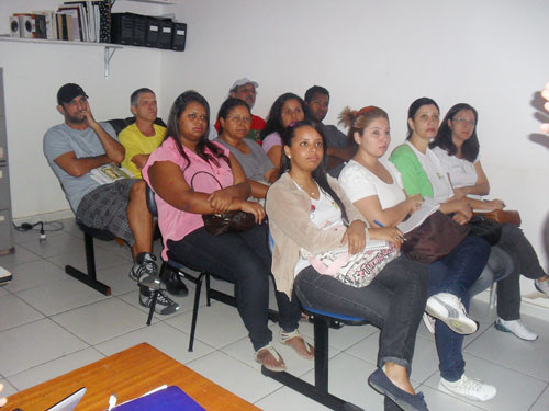 O curso foi ministrado na sede da Visa/Campos (Foto: Divulgação)