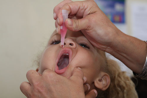 A Campanha de Vacinação contra a Poliomielite foi prorrogada até esta sexta-feira (28). (Foto: Rogério Azevedo)