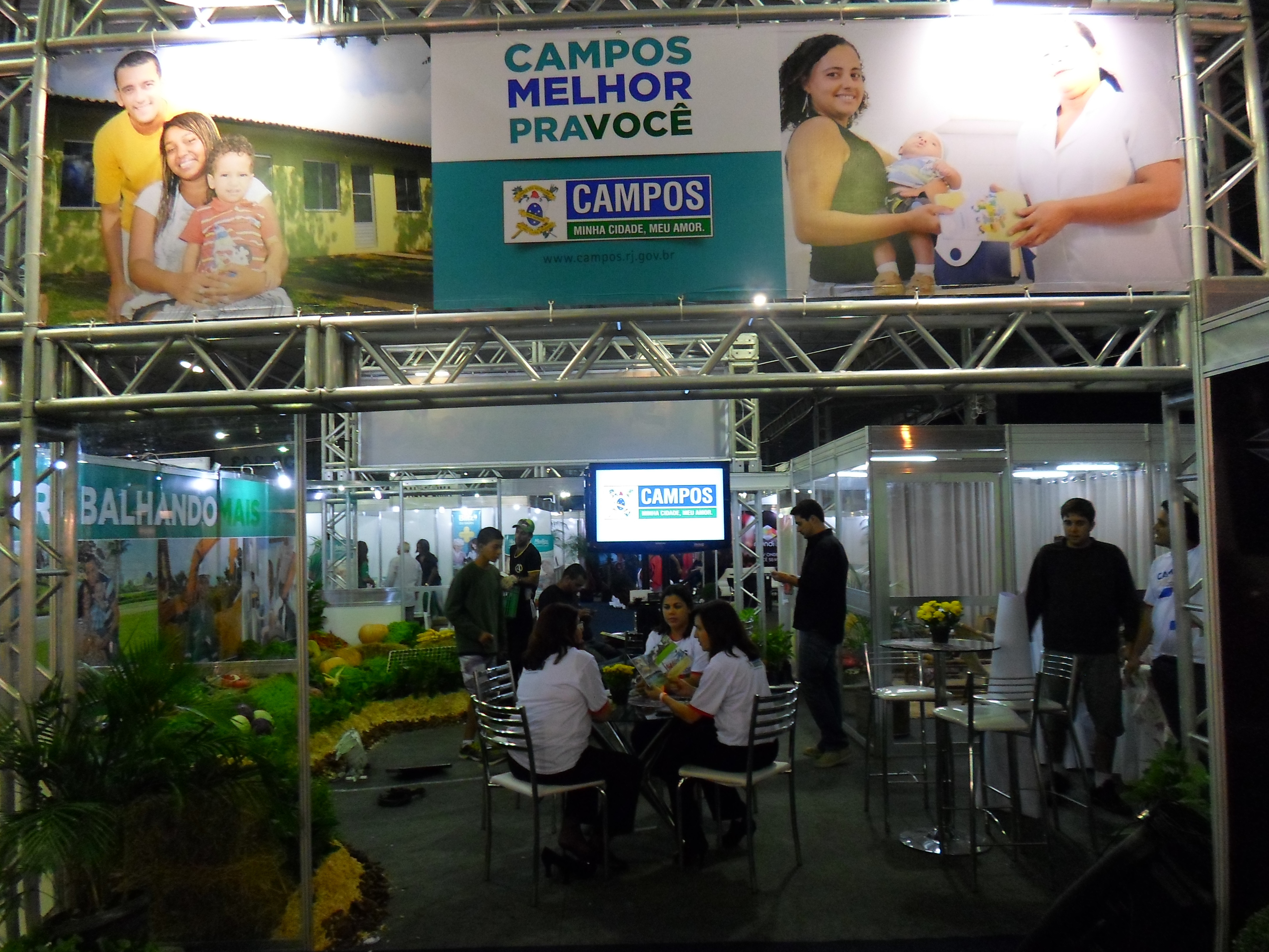 A Secretaria de Desenvolvimento Econômico e Turismo está participando da 54ª Expoagro, realizada no Parque de Exposições da Fundação Rural de Campos até domingo (07) (Foto: Divulgação)