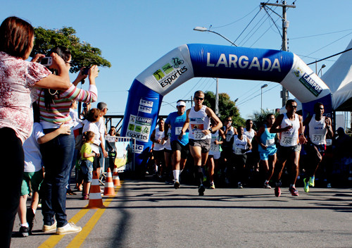 A 2ª etapa do Campos Run foi realizada este mês e foi um sucesso (Foto: Secom)