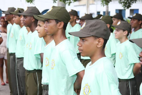 Os cursos vão preparar os guardas mirins para atuar na Cidade da Criança, que está sendo construída pela Prefeitura no Parque Alzira Vargas (Foto: Secom)