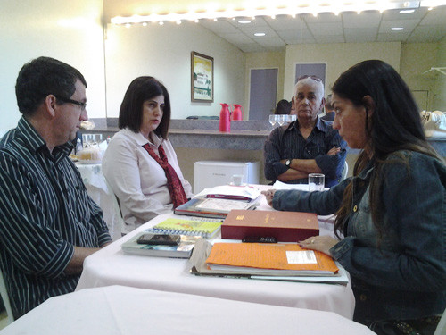 A Prefeita Rosinha Garotinho esteve reunida com representantes do setor cultural do município para incremento das ações (Foto: Divulgação)