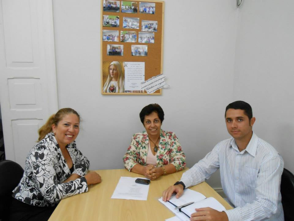 A secretária Joilza Rangel com a diretora de Programa e Projetos da Secretaria da Família e Assistência Social, Irecy Damasceno (Foto: Divulgação)