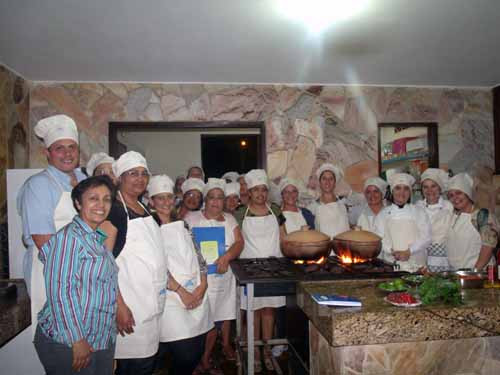 No último dia do workshop, os empresários degustaram os alimentos preparados com as técnicas apresentadas nos três primeiros dias (Foto: Divulgação)