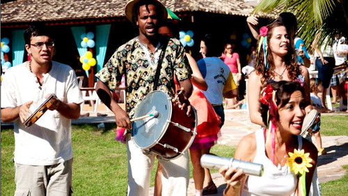 O Saião de Roda é um grupo de músicos-educadores que pesquisam e difundem os ritmos populares e tradicionais do Brasil (Foto: Divulgação)
