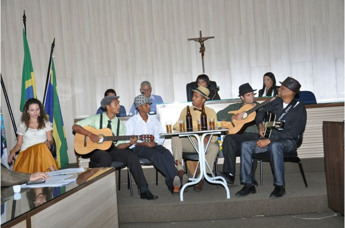O Dia do Compositor foi comemorado nesta quarta-feira (09) na Câmara Municipal de Campos (Foto: Divulgação)