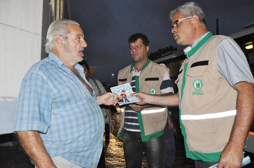 A Secretaria Municipal dos Direitos dos Idosos tem realizado diversas ações em todo município para a conscientização da população ao desrespeito ao idoso. (Foto: Divulgação)