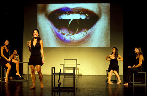 Espetáculo Pedaços de Mim, nesta quinta-feira, no Trianon (Foto: Divulgação)