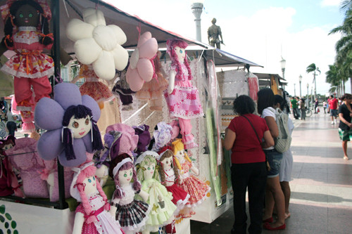 A Feira Mãos de Campos vai funcionar de segunda a segunda, a partir do dia 12, na Praça São Salvador (Foto: Antônio Leudo)