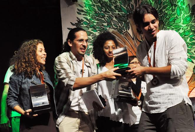 O espetáculo vencedor foi ?Cidade Sorriso? do grupo Guapoz (Foto: Antônio Leudo)